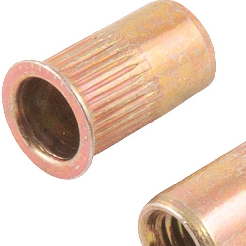 Rebite de rosca a�o carbono cabe�a pequena rosca M6