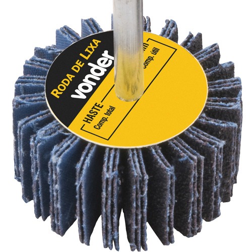 Roda de lixa 40 x 20 mm com haste
