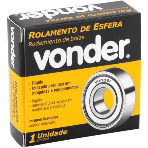 Rolamento r�gido de esfera 35 mm blindagem de a�o - 6003-ZZ