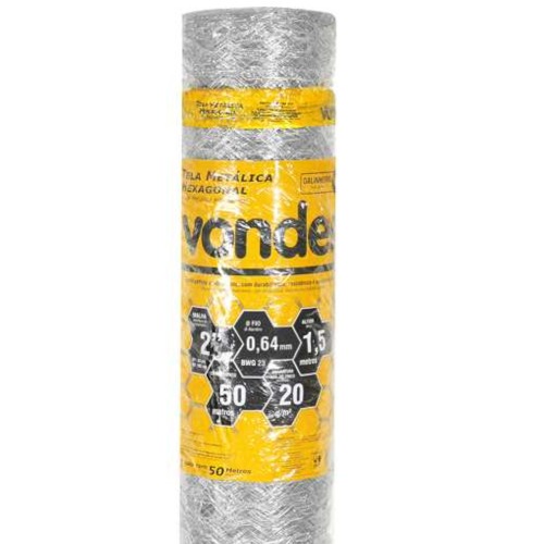 Tela met�lica hexagonal para galinheiro malha 2