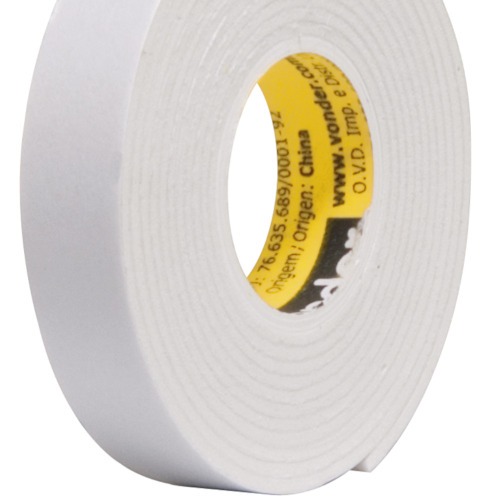 Fita dupla face espuma 12 mm x 1,5 m