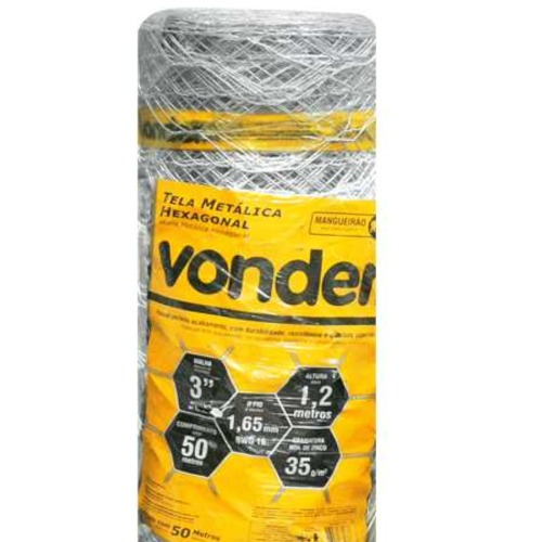 Tela metálica hexagonal malha 3 Tela metálica hexagonal malha 3
