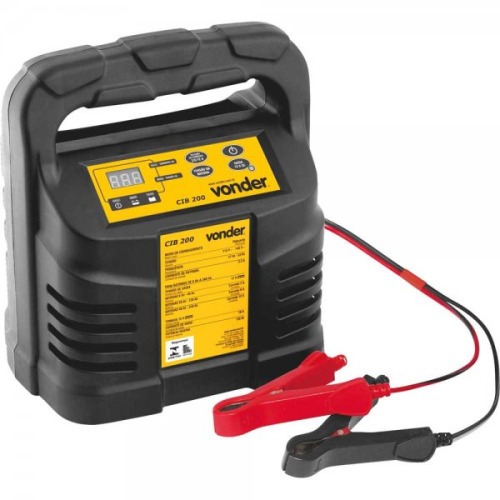 Carregador de bateria port�til 12 volts - CIB 200  110V