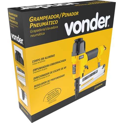 Grampeador e pinador pneum�tico grampos de 16 a 40 mm