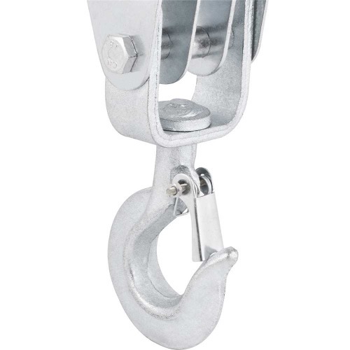 Moitão/cadernal 60 mm com 3 roldanas Moitão/cadernal 60 mm com 3 roldanas