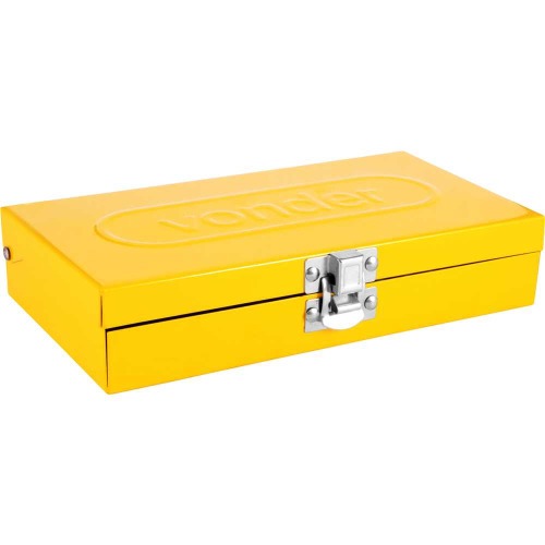 Jogo de soquetes e ponteiras encaixe de 1/4