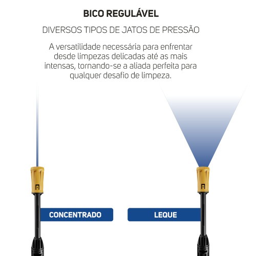 Lavadora de alta pressão Desentupidora 1500 libras - WL 1820 Black Ultra 110V Lavadora de alta pressão Desentupidora 1500 libras - WL 1820 Black Ultra 110V
