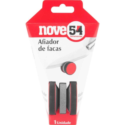 Afiador de facas com pedra abrasiva 4,8 cm x 3,6 cm