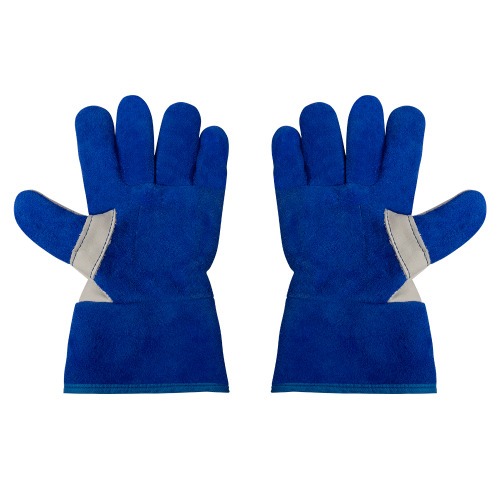 Luva mista camur�a e vaqueta 7 cm - RLL-LM07