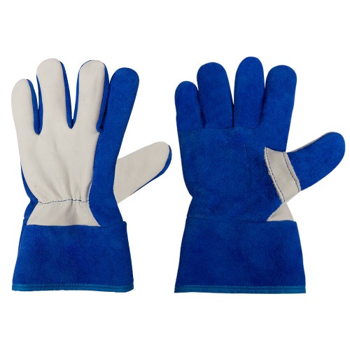 Luva mista camur�a e vaqueta 7 cm - RLL-LM07