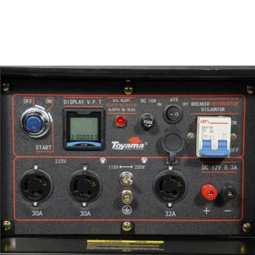 Gerador de energia 7 Kva a diesel partida el�trica bivolt - TDG8500EXP  110V/220V