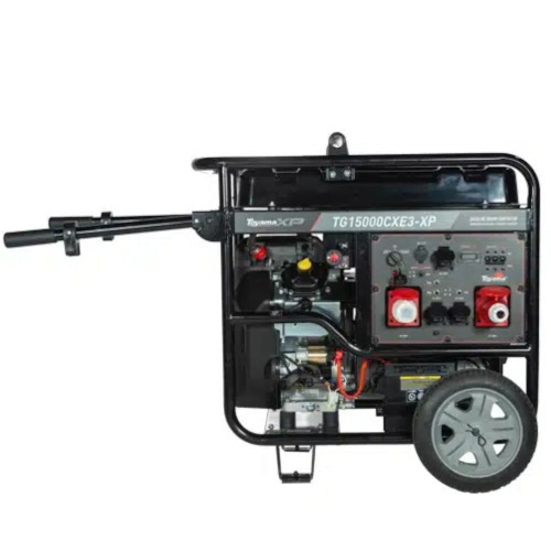 Gerador de energia 17 Kva a gasolina para alimentar carregador do Drone DJI Trif�sico 380V - TG15000CXE3-XP