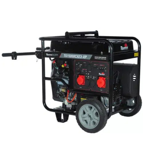 Gerador de energia 17 Kva a gasolina para alimentar carregador do Drone DJI Trif�sico 380V - TG15000CXE3-XP