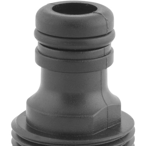 Conector pl�stico macho para engate r�pido 1/2