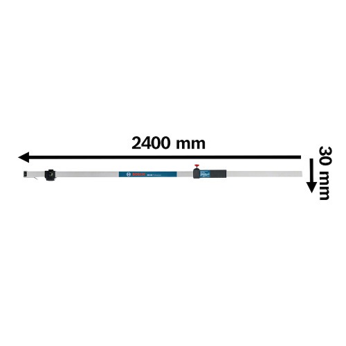 R�gua de medi��o para n�vel a laser alcance de 2,4 m - GR 240