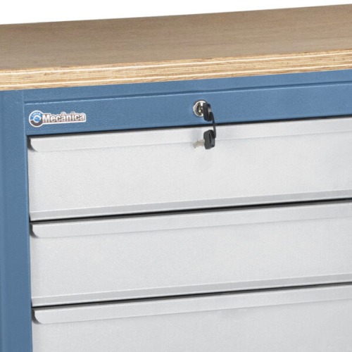 Bancada com 5 gavetas 1 prateleira e 1 porta - 2006