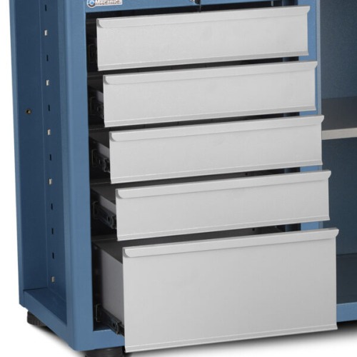 Bancada com 5 gavetas 1 prateleira e 1 porta - 2006