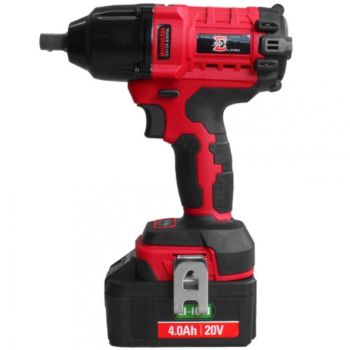 Chave de impacto a bateria 20V encaixe 1/2