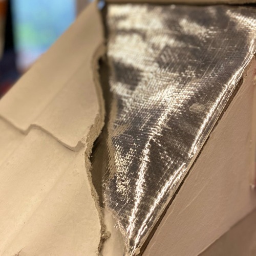 Manta termica para telhado em alum�nio 1 face 1,20 x 20,83m 25m� - DRYKOFOIL