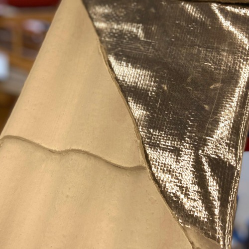 Manta termica para telhado em alum�nio 1 face 1,20 x 41,67m 50m� - DRYKOFOIL