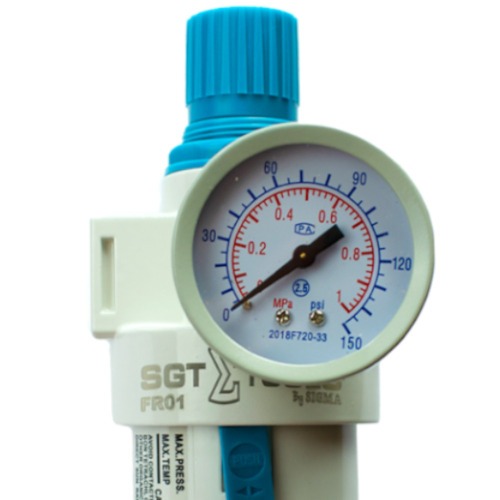 Filtro regulador de ar grande 1/2