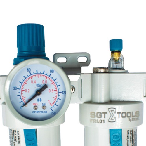 Conjunto filtro regulador de ar grande 1/2 Conjunto filtro regulador de ar grande 1/2