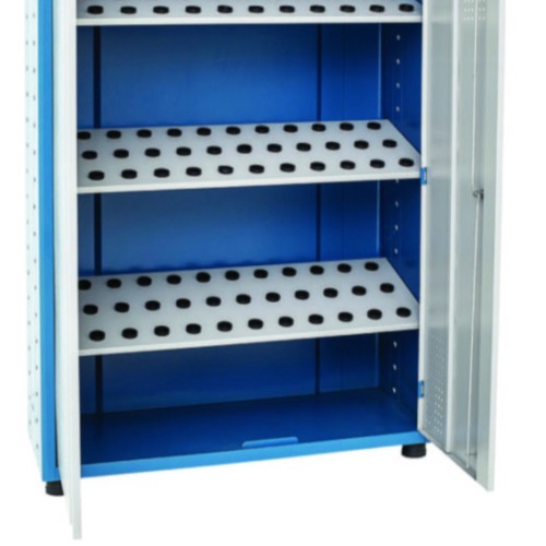 Arm�rio com capacidade para 108 cones porta de a�o