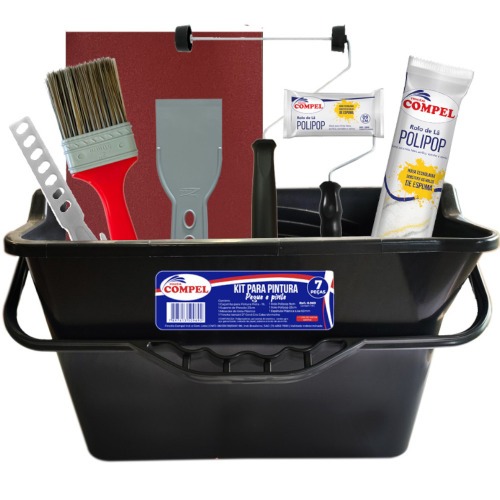 Kit para pintura com 7 pe�as - 0.969