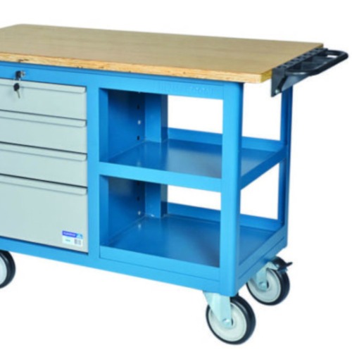 Bancada m�vel com 4 gavetas e 1 prateleira - CR-69