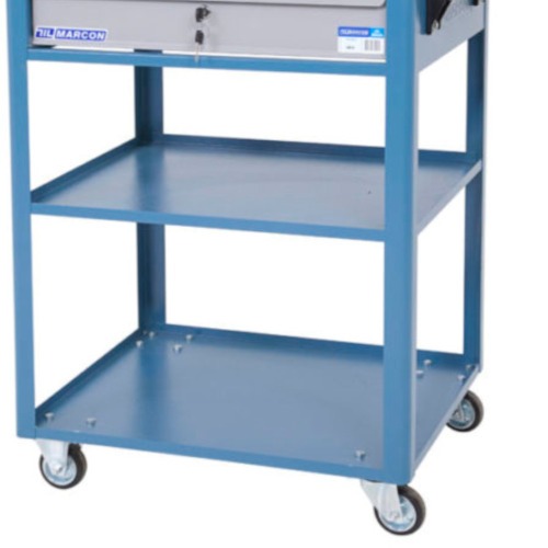 Carrinho aberto com gavetas suporte para morsa  - CR-2 