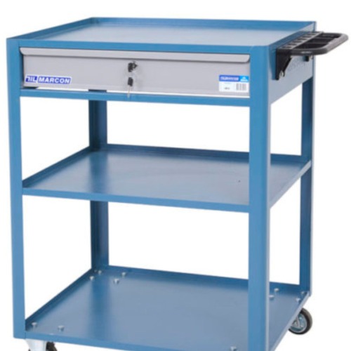 Carrinho aberto com gavetas suporte para morsa  - CR-2 