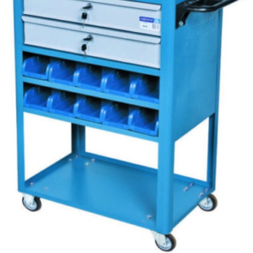 Carrinho para ferramentas aberto com 2 gavetas - CR-76