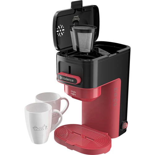 Cafeteira el�trica 2 x�caras vermelha Single Up - Caf230  220V