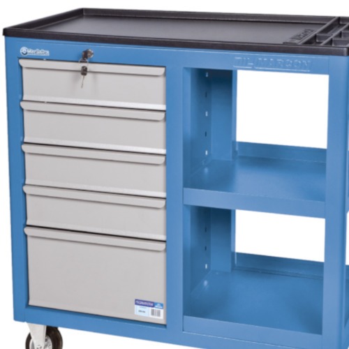 Carrinho para ferramentas fechado com 5 gavetas - CR-54