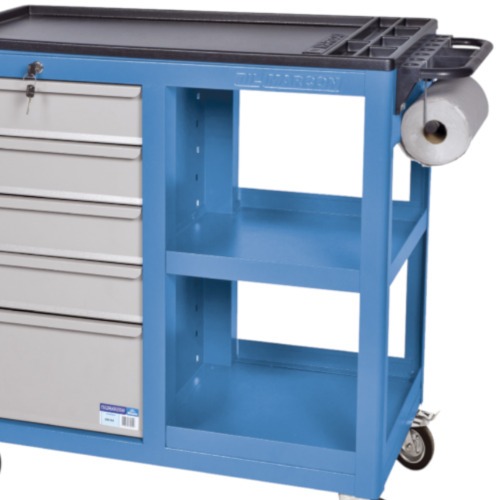 Carrinho para ferramentas fechado com 5 gavetas - CR-54