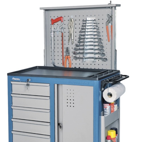 Carrinho para ferramentas fechado com 5 gavetas - CR-73