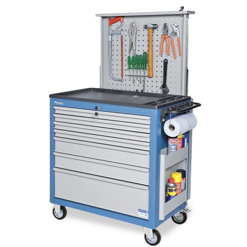Carrinho para ferramentas fechado com 7 gavetas - CR-74