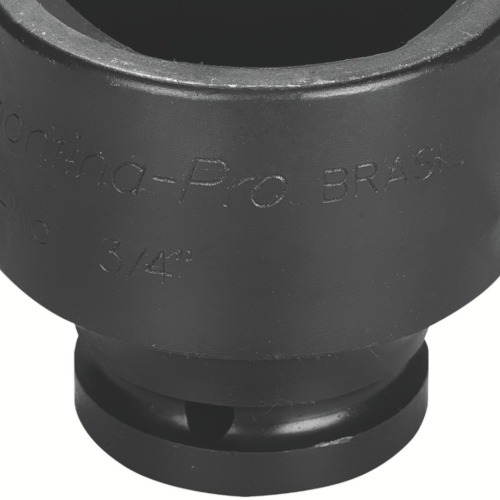 Soquete sextavado de impacto 36 mm encaixe 3/4 Soquete sextavado de impacto 36 mm encaixe 3/4