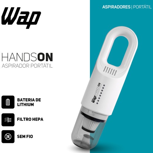 Aspirador de p� port�til a bateria - Handson