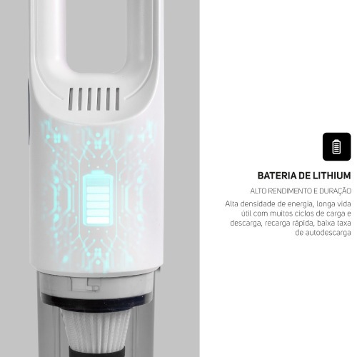 Aspirador de p� port�til a bateria - Handson