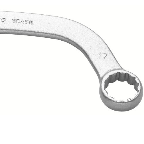 Chave estrela meia lua 11 x 13 mm a�o cromo van�dio