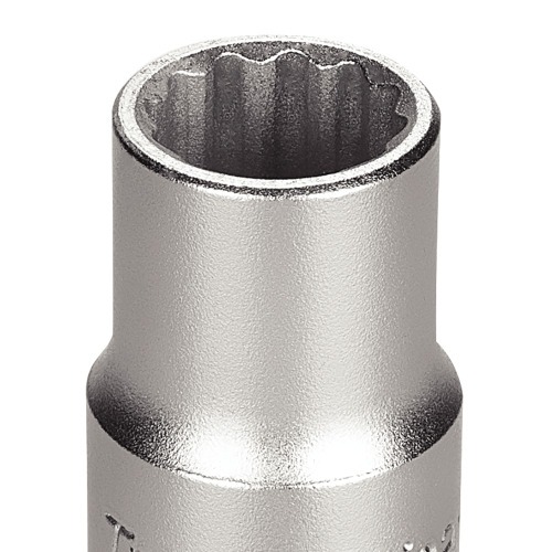 Soquete estriado 12 mm encaixe 1/2