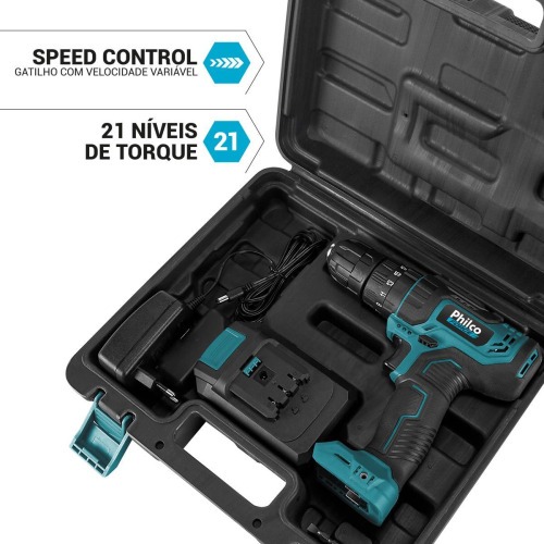 Furadeira Parafusadeira de impacto 3/8