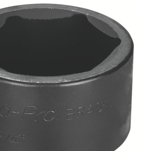 Soquete sextavado de impacto 41 mm encaixe 3/4 Soquete sextavado de impacto 41 mm encaixe 3/4