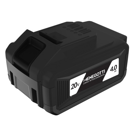 Bateria 20V 4Ah íons de lítio intercambiável - MBI Bateria 20V 4Ah íons de lítio intercambiável - MBI