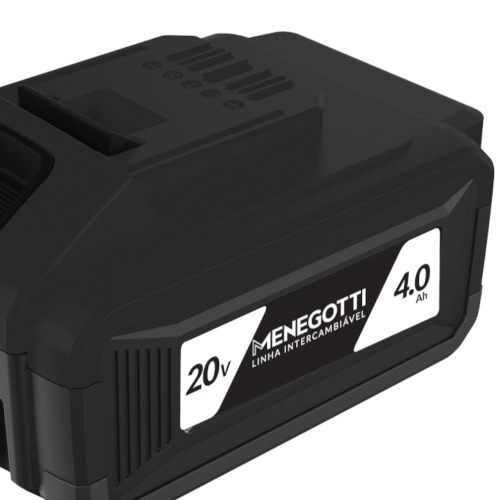 Bateria 20V 4Ah íons de lítio intercambiável - MBI Bateria 20V 4Ah íons de lítio intercambiável - MBI