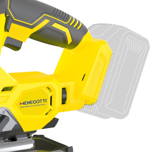 Serra tico tico a bateria 20V Brushless Sem Bateria - MSI 20V