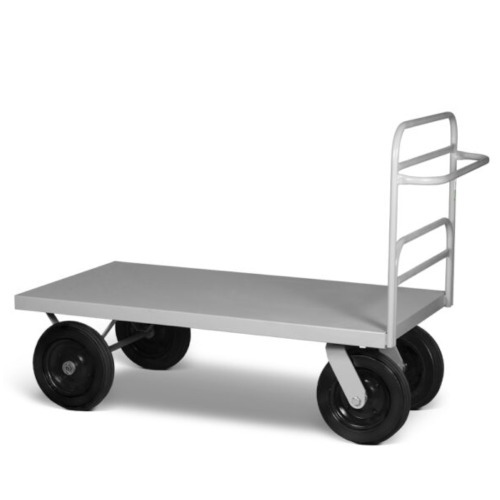 Carro plataforma com 1 aba capacidade de 800 kg