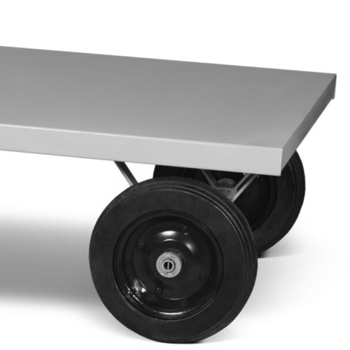 Carro plataforma com 1 aba capacidade de 800 kg