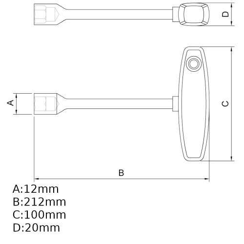 Chave com cabo tipo canh�o cabo 
